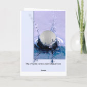 Carte Risque d'eau (Dos)