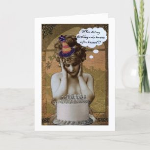 Carte Risque d'incendie Anniversaire