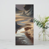 Carte Rivage au coucher du soleil (Debout devant)