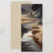 Carte Rivage au coucher du soleil (Devant / Derrière)