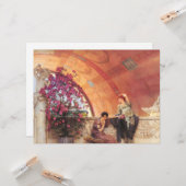 Carte Rivaux féminins (par Sir Lawrence Alma-Tadema) (Devant/Arrière en situation)