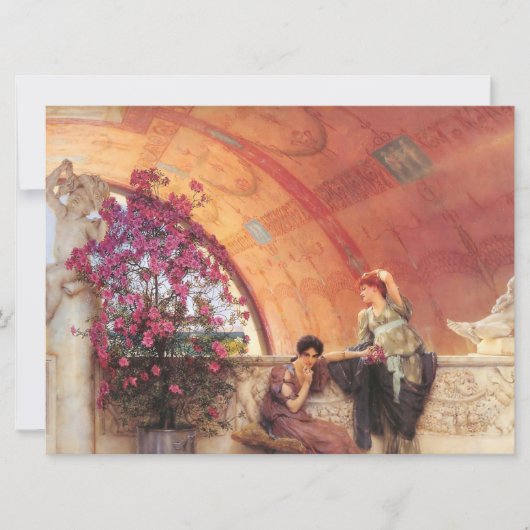 Carte Rivaux féminins (par Sir Lawrence Alma-Tadema) (Devant)