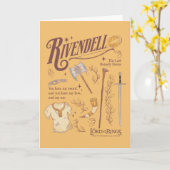 Carte RIVENDELL™ Collage Aquarelle Graphique (Fleur jaune)