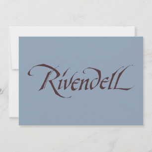 Carte Rivendell Name Solid