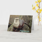 Carte River Otter, Pensez à vous... (Fleur jaune)