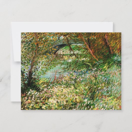 Carte Rives de la Seine, Pont de Clichy par Vincent van (Devant)