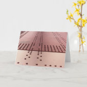 Carte rivets (Fleur jaune)