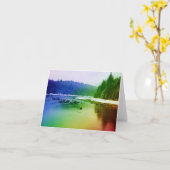 Carte Rivière Arc-en-ciel (Fleur jaune)