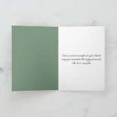 Carte Rivière de l'aquarelle Sympathy dans une forêt (Intérieur)