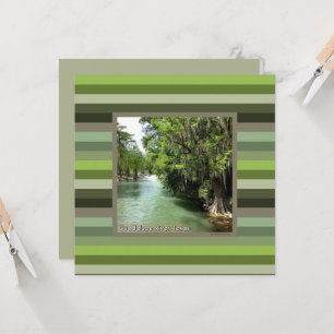 Carte Rivière Guadalupe en Gruene, Texas