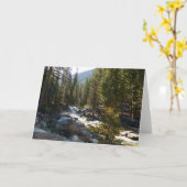 Carte Rivière Kaweah dans le parc national de Sequoia (Fleur jaune)