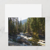 Carte Rivière Kaweah dans le parc national de Sequoia (Devant / Derrière)