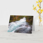 Carte Rivière McKenzie | Oregon (Fleur jaune)