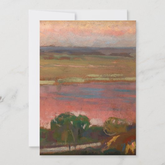 Carte Rivière rose | Jan Stanisławski (Devant)