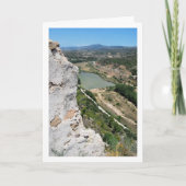 Carte Rivière Turia à Domeño Viejo, Valence, Espagne (Devant)