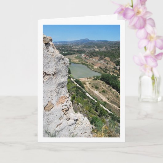 Carte Rivière Turia à Domeño Viejo, Valence, Espagne (Orchidée)