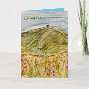 Carte Rivington Pike Horwich impressionniste  
