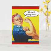 Carte Rivoir de Rosie - anniversaire, nous ne (Fleur jaune)