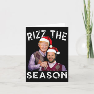 Carte Rizz La Saison Drôle Trump Vance Noël Père Noël