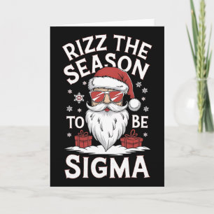 Carte Rizz La Saison Pour Être Sigma Génération Alpha Mè