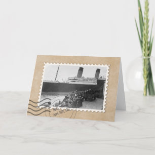 CARTE RMS TITANIC