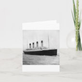 Carte RMS Titanic (Devant)