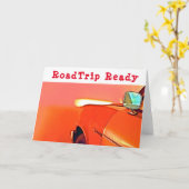 Carte RoadTrip Ready (Fleur jaune)