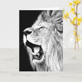 Carte Roaring Lion (Fleur jaune)