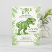 Carte Roaring Party pour enfants (Debout devant)