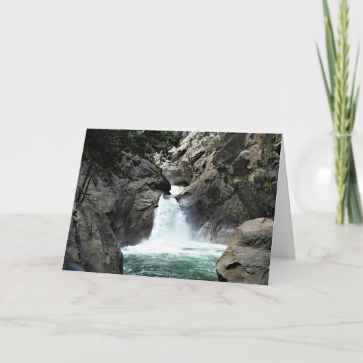 Carte Roaring River Falls, King's Canyon, CA (Devant)
