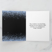 Carte Robe bleu clair Aquarelle Douce 16 Anniversaire (Intérieur)