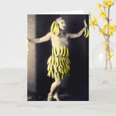 Carte Robe de banane (Fleur jaune)