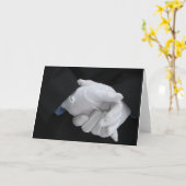 Carte Robe de pompier A, Vide à l'intérieur (Fleur jaune)