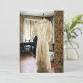 Carte Robe Mariage du XIXe siècle (Debout devant)