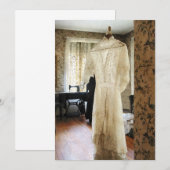 Carte Robe Mariage du XIXe siècle (Devant / Derrière)
