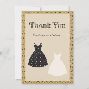 Carte Robe noire élégante ambiance NY