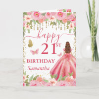 Robe Rose Clair Princesse aux Cheveux Roux Anniver