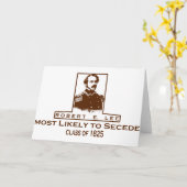 Carte Robert E. Lee très probablement à faire cécession (Fleur jaune)
