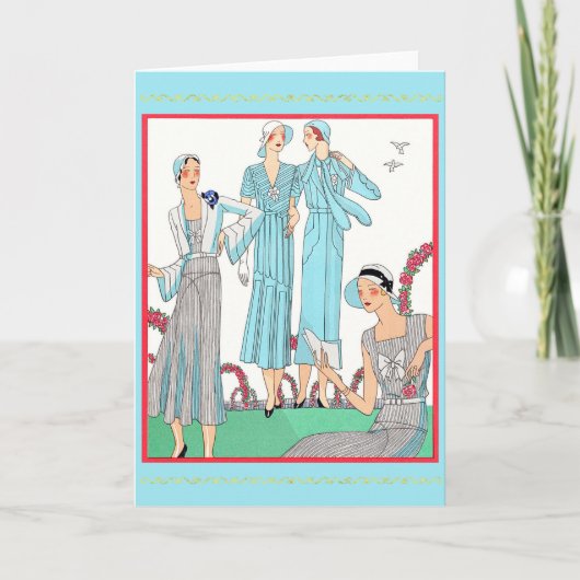 Carte Robes de l'après-midi (Devant)