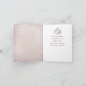 Carte Robin de la sympathie sur le Merci de Peony (Intérieur)