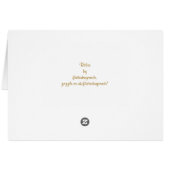 CARTE ROBIN GREETINGS (Dos Horizontal)