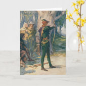 Carte Robin Hood (Fleur jaune)