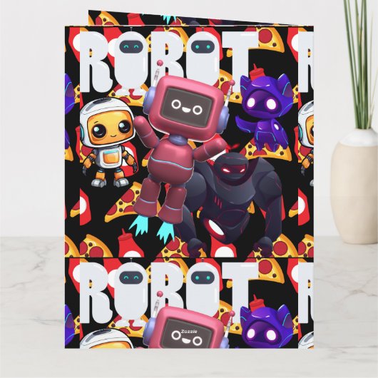CARTE ROBOT (Dos)