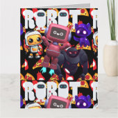 CARTE ROBOT (Devant)