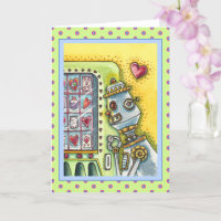 ROBOT À LA RECHERCHE D'AMOUR FOURNISSEUR DE COEUR