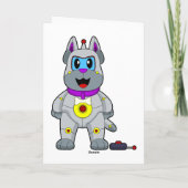 Carte Robot Chien (Dos)