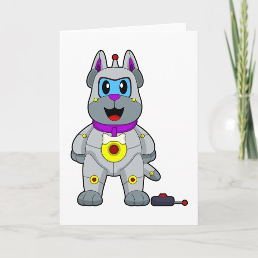 Carte Robot Chien (Devant)