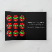 Carte Robot Choral Society - Bonne Chanson d'anniversair (Intérieur)