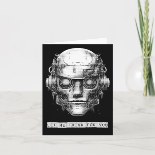 Carte Robot Cyberpunk de contrôle mental (Devant)
