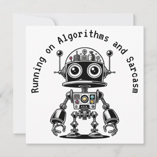 Carte Robot de tête de dôme - Exécution sur algorithmes  (Devant)